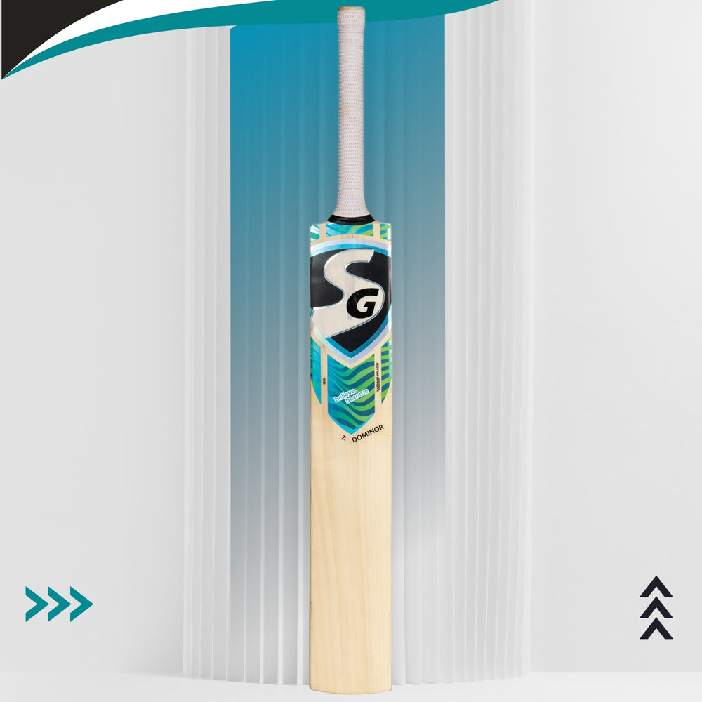 SG T-DOMINOR Kashmir Willow Cricket Bat – Short Handle (SH) – Durable, Lightweight & High-Performance Cricket Bat