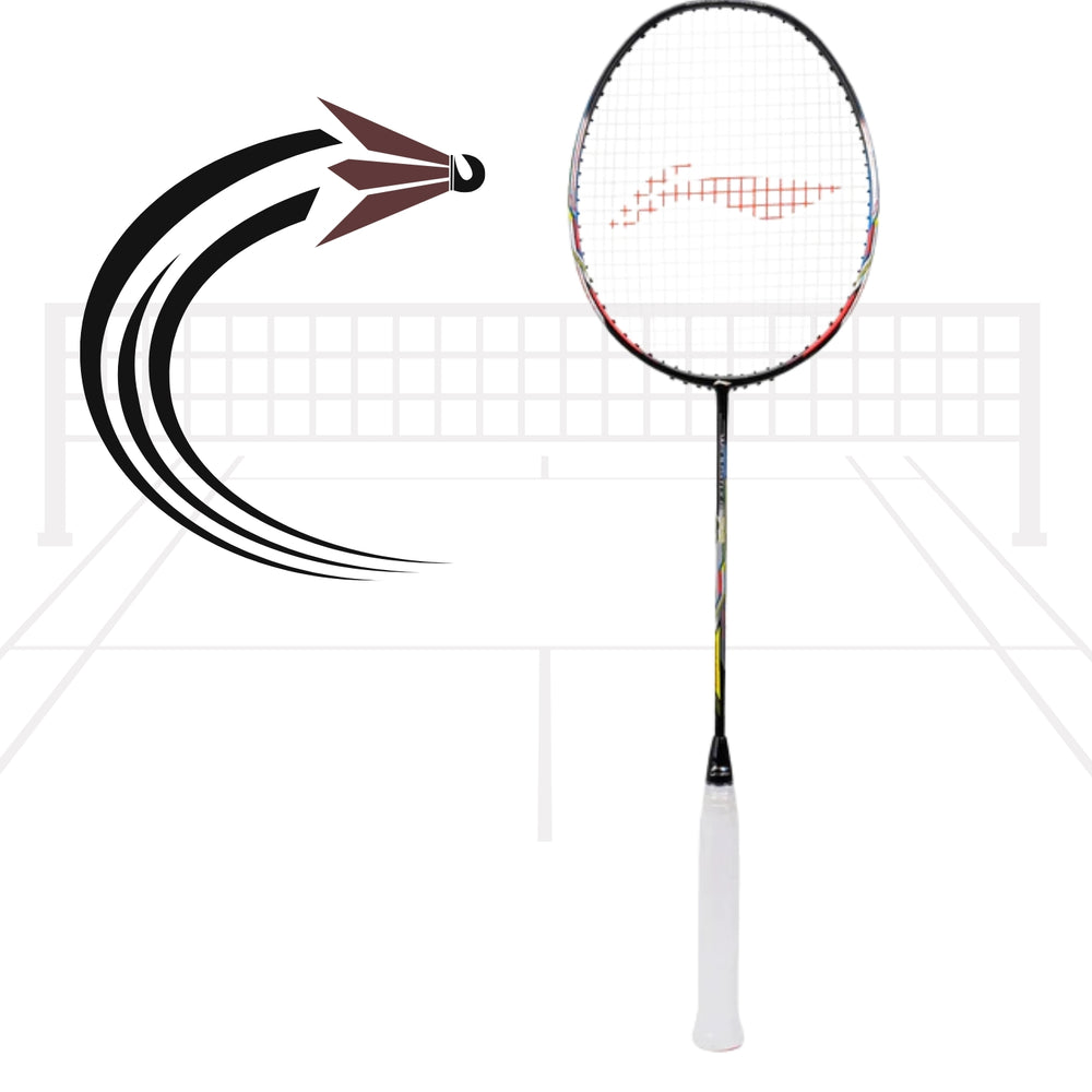 Li-Ning Windstorm 72 Unstrung Professional Badminton Racquet –  Super Lightweight, High Modulus Graphite | For Speed & Control