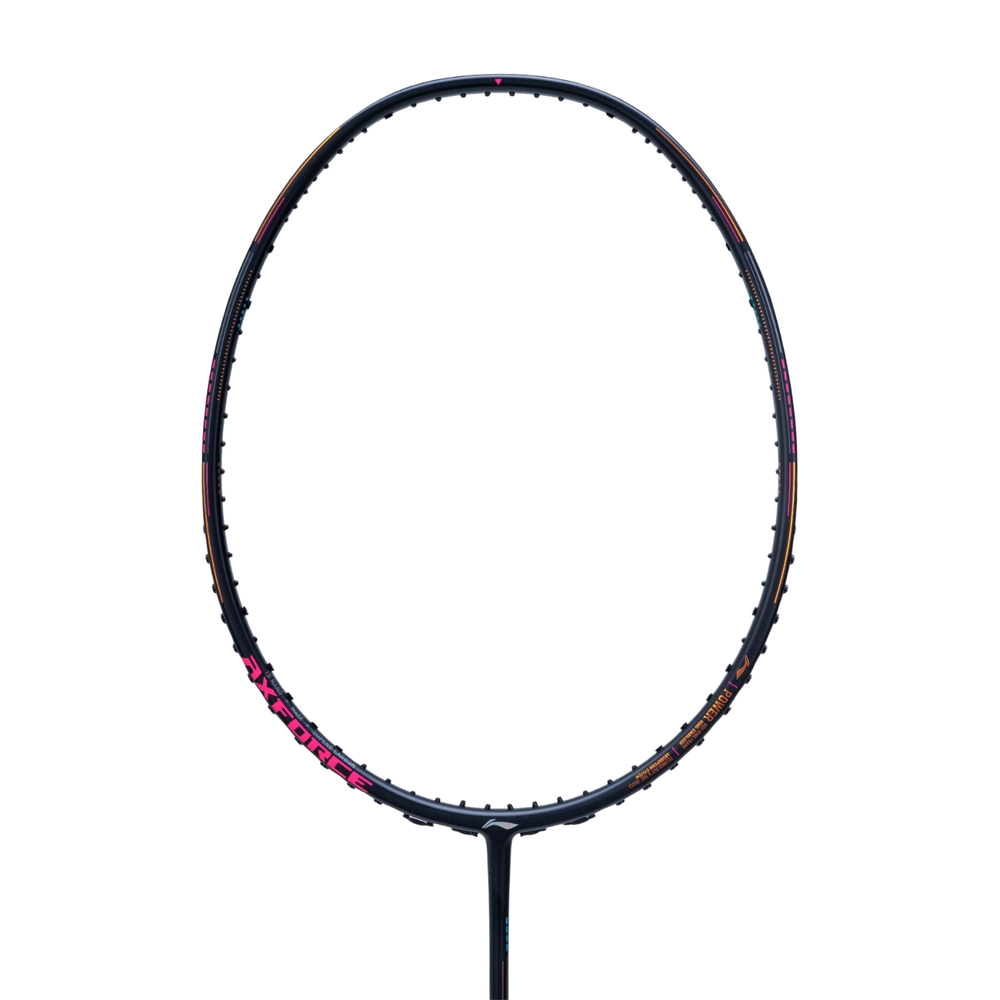 Li-Ning Axforce 80 Unstrung Badminton Racquet – 4U6 Black/Gold | Dynamic Carbon Frame for Power & Speed - Best Price online Prokicksports.com