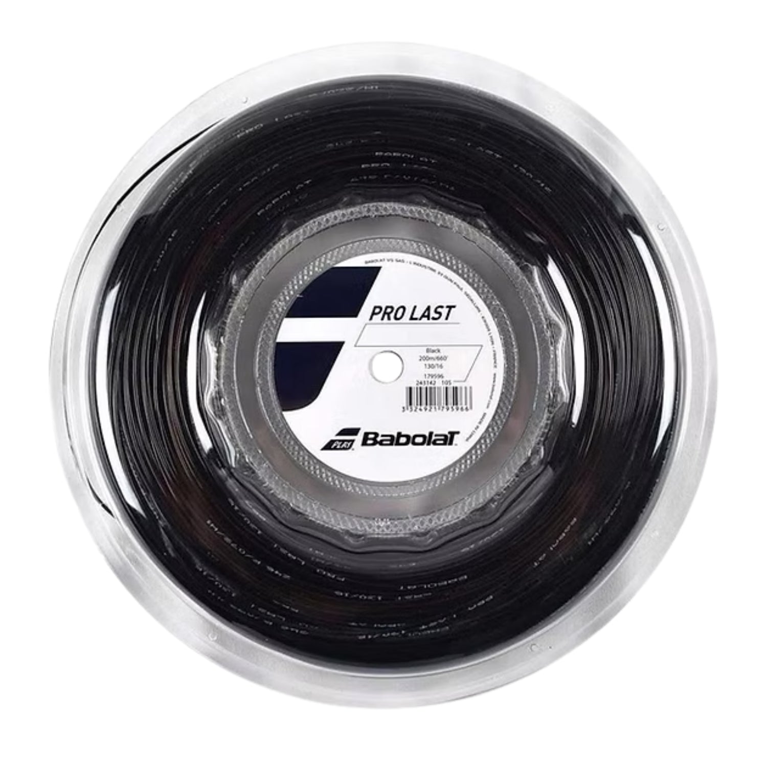 Babolat Pro Last 200M Tennis String with Black Grip – High Durability & Performance Combo - Best Price online Prokicksports.com