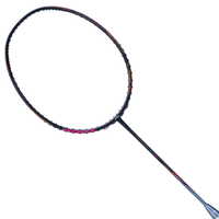 Li-Ning Axforce 80 Unstrung Badminton Racquet – 4U6 Black/Gold | Dynamic Carbon Frame for Power & Speed - Best Price online Prokicksports.com