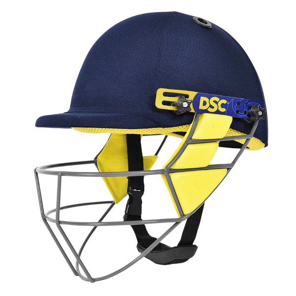 DSC Bouncer Cricket Helmet – Navy | Lightweight Protective Helmet with Adjustable Fit, Ventilation System & High-Impact Resistance