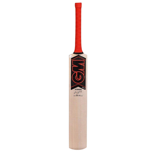 GM Mana Striker Kashmir Willow Cricket Bat for Men | Thick Edges, Traditional Design, Club-Level Performance