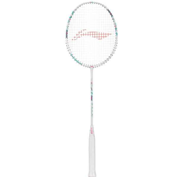 Li-Ning AXForce Big Bang Unstrung Badminton Racquet – 5UG6 White | Ultra-Light Speed Racquet for Power & Precision