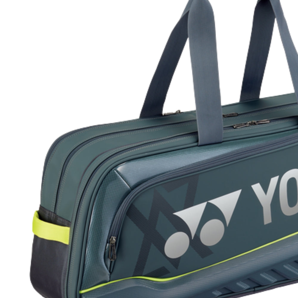 Yonex BA52531VEX Expert Tournament VA Badminton Racquet Bag - Steel Gray | Spacious, Premium & Durable Kit Bag | Ideal for Club & Tournament Players - Best Price online Prokicksports.com