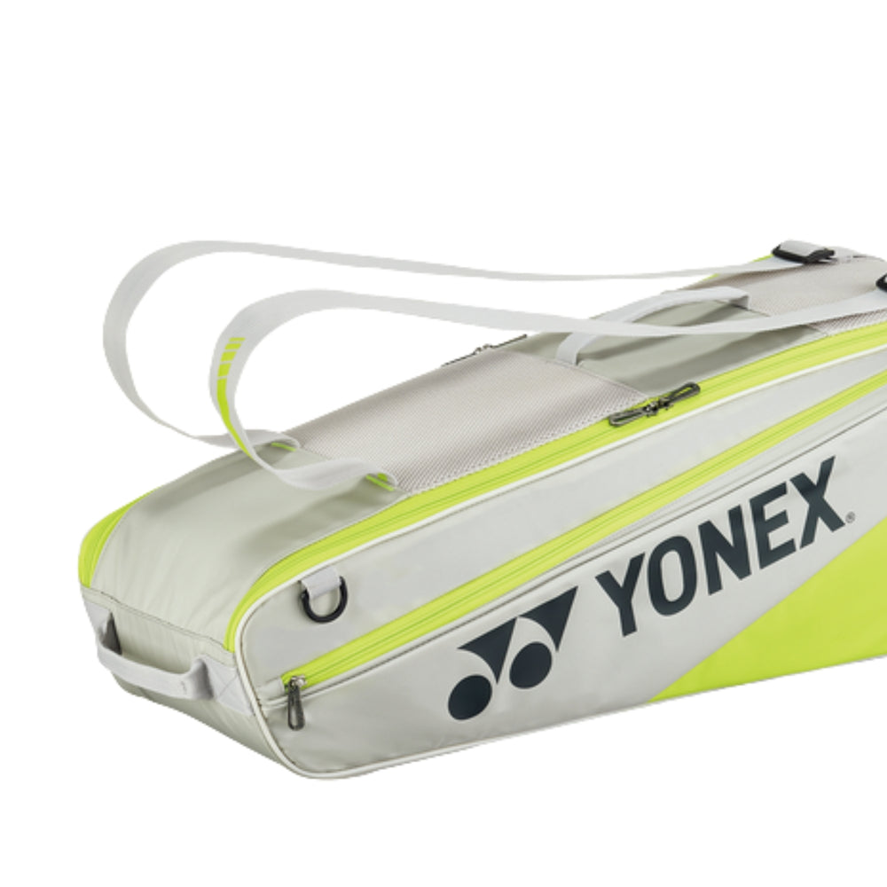 Yonex BA52526VEX Club VA Badminton Racquet Bag - Greyish Beige | Lightweight, Durable & Stylish Kit Bag | Ideal for Everyday Training & Club Players - Best Price online Prokicksports.com