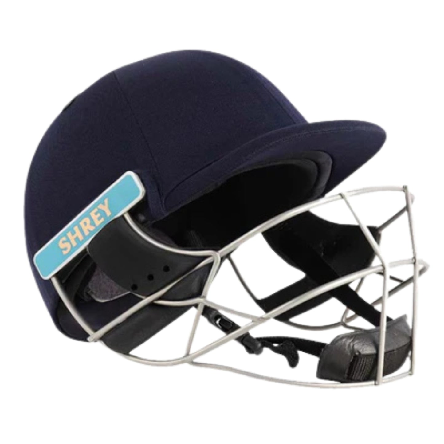 Shrey Master Class Air Stainless Steel Cricket Helmet – Navy (Large) | Lightweight ABS Shell, Premium Protection, Adjustable Fit - Best Price online Prokicksports.com