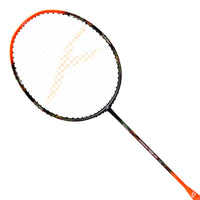Hundred Powertek 100 Strung Badminton Racquets Set, Black/Orange | Lightweight Alloy Frame, Durable Strings, Ideal for Beginners & Recreational Players - Best Price online Prokicksports.com