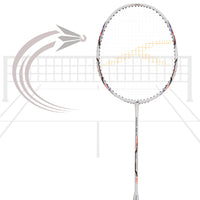 Hundred Powertek 2000 Pro Strung Badminton Racquet | Lightweight Graphite Frame, High Tension, Even Balance for Intermediate Players - Best Price online Prokicksports.com