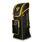 SG V12 Duffle Junior Cricket Kit Bag with Wheelie – Compact Trolley Bag for Kids with Shoulder Straps, Black/Yellow, Lightweight and Durable - Best Price online Prokicksports.com