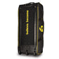 SG V12 Premium Wheelie Cricket Kit Bag – Black/Yellow, Large Trolley Gear Bag with Heavy-Duty Wheels for Pro Players and Match Travel - Best Price online Prokicksports.com