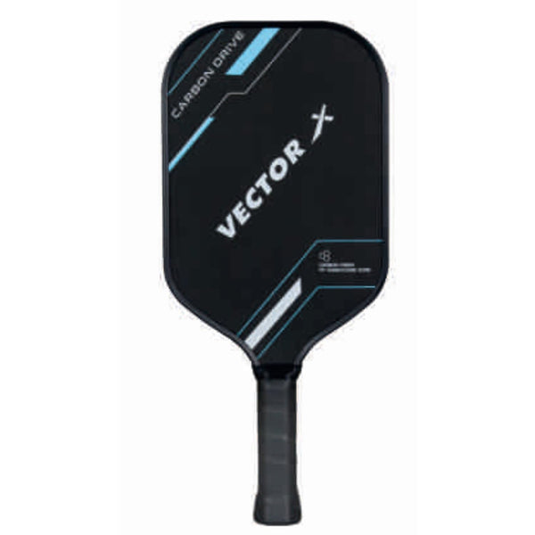 Vector X Carbon Drive Pickleball Paddle | Premium Carbon Fiber Face | Polymer Cor | Power & Control | Lightweight Design