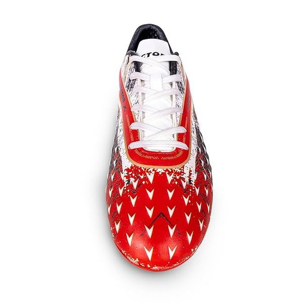 Vector X Crown 2.0 Football Shoes for Men, Youth, and Boys – Imported PU Upper, TPU Sole, Elegant Lightweight Design