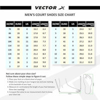 Vector X Mettalica Non-Marking Badminton Shoes | HexaGrip Outsole | Breathable Mesh | Cushioned Midsole | Lightweight Design - Best Price online Prokicksports.com