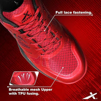Vector X Mettalica Non-Marking Badminton Shoes | HexaGrip Outsole | Breathable Mesh | Cushioned Midsole | Lightweight Design - Best Price online Prokicksports.com