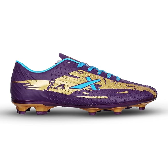 Vector X Spectre 2.0 Football Shoes for Men – Textured Upper, Double-Colored TPU Sole, Padded Footbed & Premoulded Heel for Superior Grip & Comfort - Best Price online Prokicksports.com