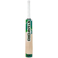 SF Vellum Hide Kashmir Willow Cricket Bat – Strong Build, Thick Edges & Balanced Weight for Practice and Club Cricket - Best Price online Prokicksports.com