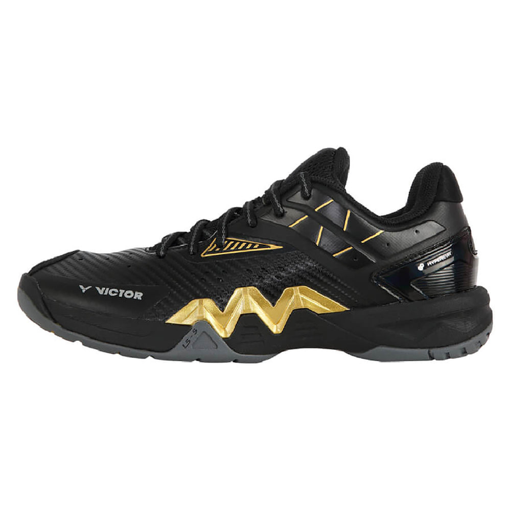 Victor P8500 II C Badminton Shoes – Black, Anti-Slip Sole, Lightweight Cushioning Court Shoes for Men, Durable, Breathable, and Designed for Speed
