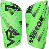 Vector X VRX7 Football Shinguard | Small/Medium | Lightweight Hard Shell, Foam Padding and Secure Fit for Men, Women, Youth Match Training Use - Best Price online Prokicksports.com