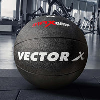 Vector X Rubber Medicine Ball – 5kg | Durable and Non-Slip Medicine Ball for Fitness, Strength Training, and Core Workouts - Best Price online Prokicksports.com