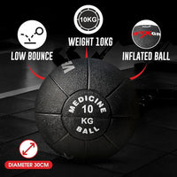 Vector X Rubber Medicine Ball – 5kg | Durable and Non-Slip Medicine Ball for Fitness, Strength Training, and Core Workouts - Best Price online Prokicksports.com