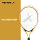 Vector X Pro VXT 520 Strung Tennis Racquet, Yellow/Black (21Inch) - Best Price online Prokicksports.com