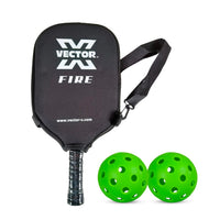 Vector X Pickle Ball Racket Fire High-Quality Paddle with Premium Grip - Best Price online Prokicksports.com
