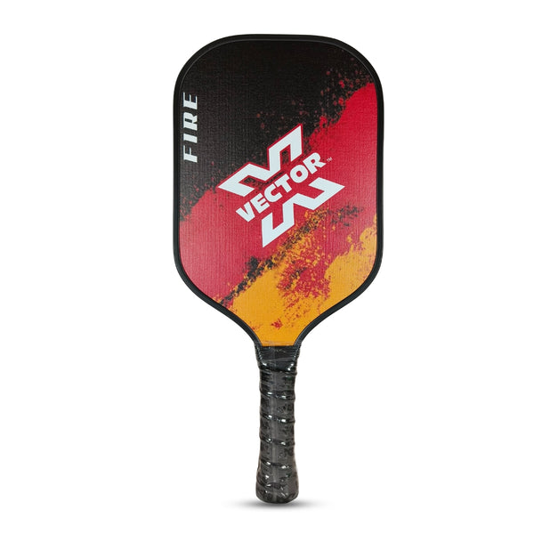 Vector X Pickle Ball Racket Fire High-Quality Paddle with Premium Grip