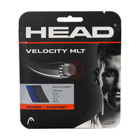 Head Velocity MLT 16 Tennis String Blue – Arm-Friendly Multifilament String for Power, Comfort, and Control for Intermediate to Advanced Tennis Players - Best Price online Prokicksports.com