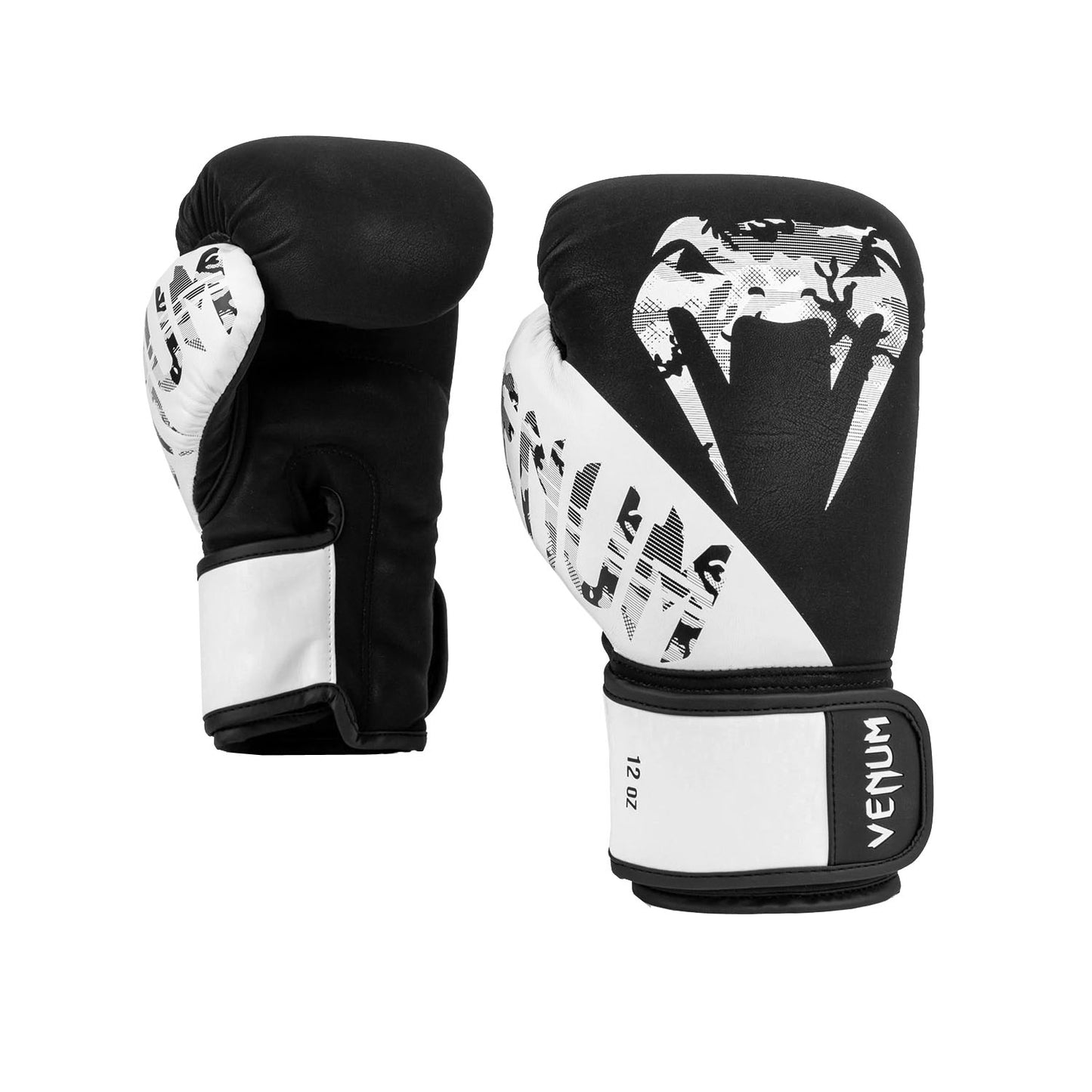 Venum Legacy Boxing Gloves, White/Black - Best Price online Prokicksports.com