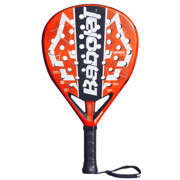 Babolat Veron Juan Lebrón 3.0 Padel Racquet | Carbon Flex Diamond Paddle with Black EVA Core & 3D Spin