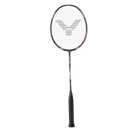 Victor Aura Speed 100X Unstrung Badminton Racquet, 4U5 (Slate Gray) - Best Price online Prokicksports.com