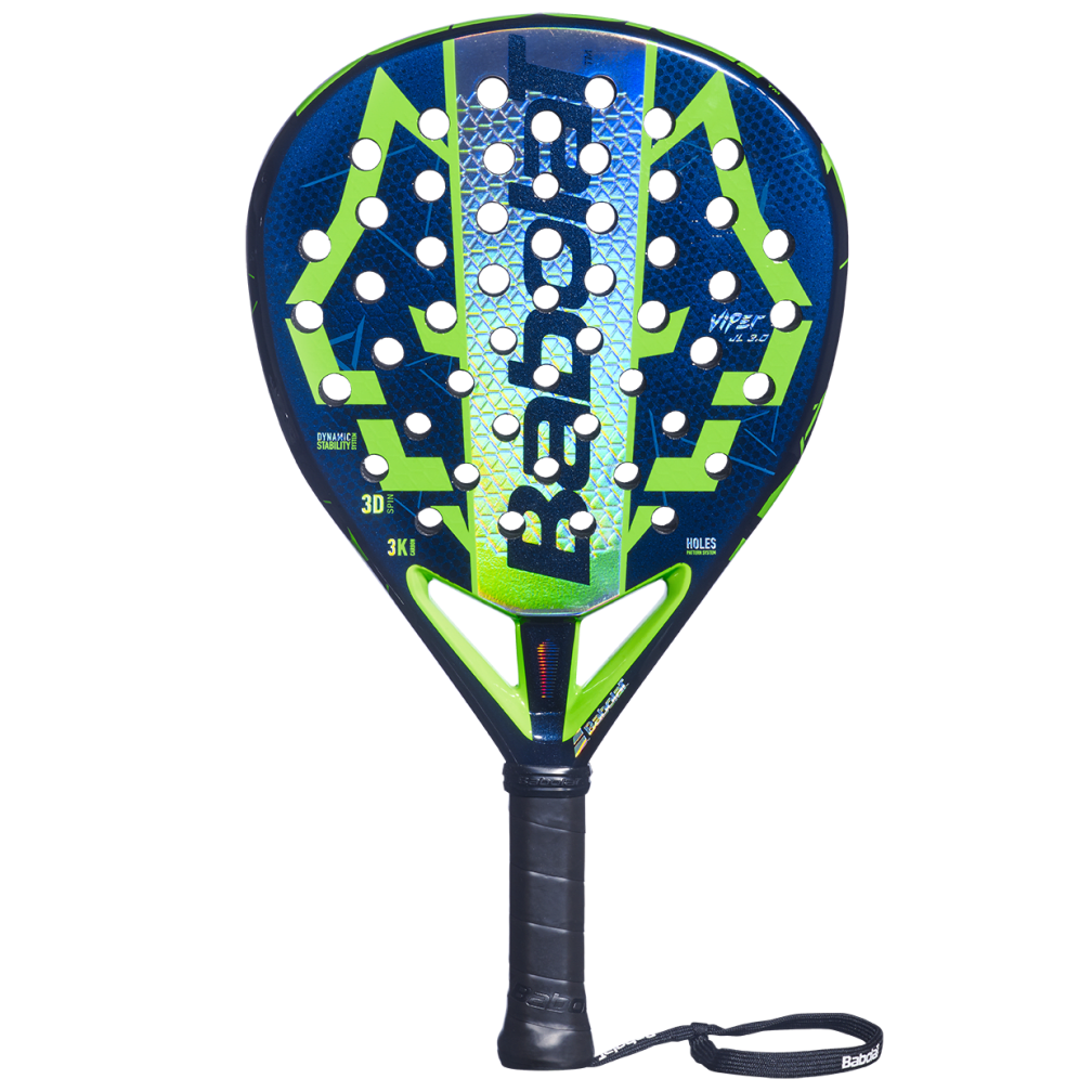 Babolat Viper Juan Lebrón 3.0 Padel Racquet | 3K Carbon Diamond Paddle with Hard EVA Core & Dynamic Stability System