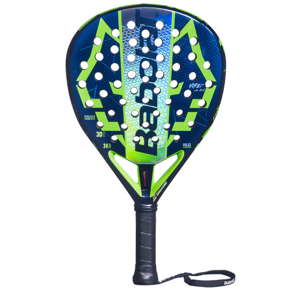 Babolat Viper Juan Lebrón 3.0 Padel Racquet | 3K Carbon Diamond Paddle with Hard EVA Core & Dynamic Stability System