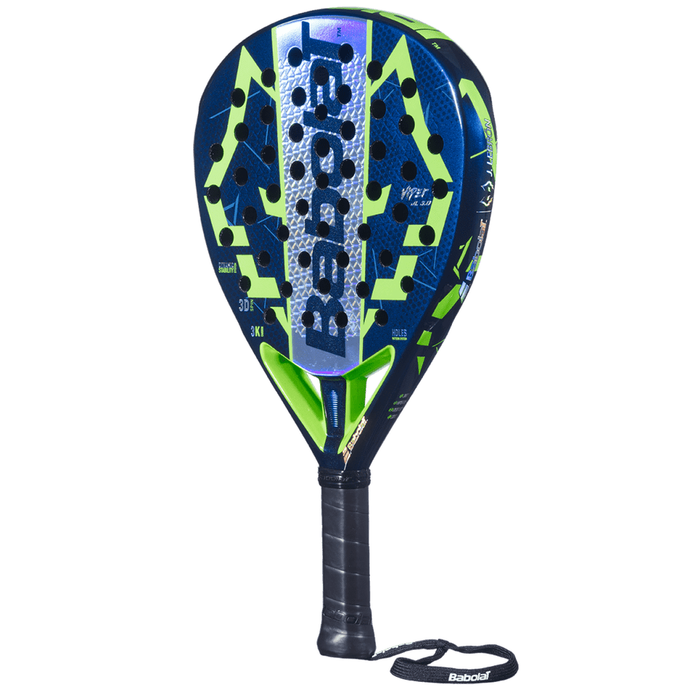 Babolat Viper Juan Lebrón 3.0 Padel Racquet | 3K Carbon Diamond Paddle with Hard EVA Core & Dynamic Stability System - Best Price online Prokicksports.com