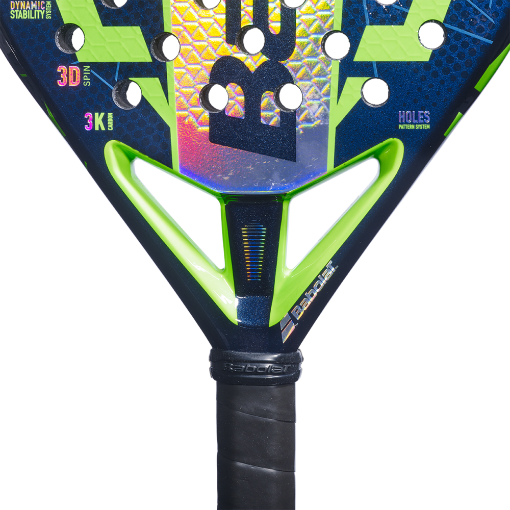 Babolat Viper Juan Lebrón 3.0 Padel Racquet | 3K Carbon Diamond Paddle with Hard EVA Core & Dynamic Stability System - Best Price online Prokicksports.com