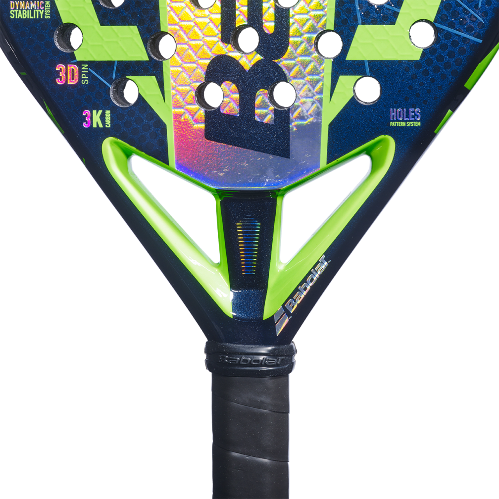 Babolat Viper Juan Lebrón 3.0 Padel Racquet | 3K Carbon Diamond Paddle with Hard EVA Core & Dynamic Stability System
