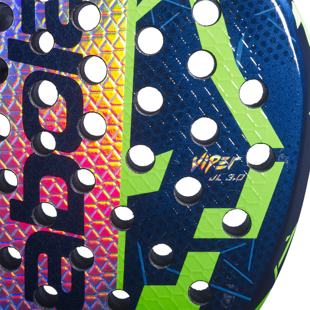 Babolat Viper Juan Lebrón 3.0 Padel Racquet | 3K Carbon Diamond Paddle with Hard EVA Core & Dynamic Stability System - Best Price online Prokicksports.com