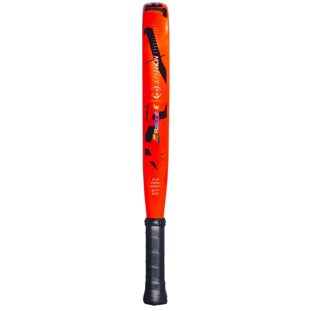 Babolat Viper Soft Juan Lebrón 3.0 Padel Racquet | Soft Carbon Diamond Paddle with Black EVA Core, 3D Spin & Dynamic Stability System