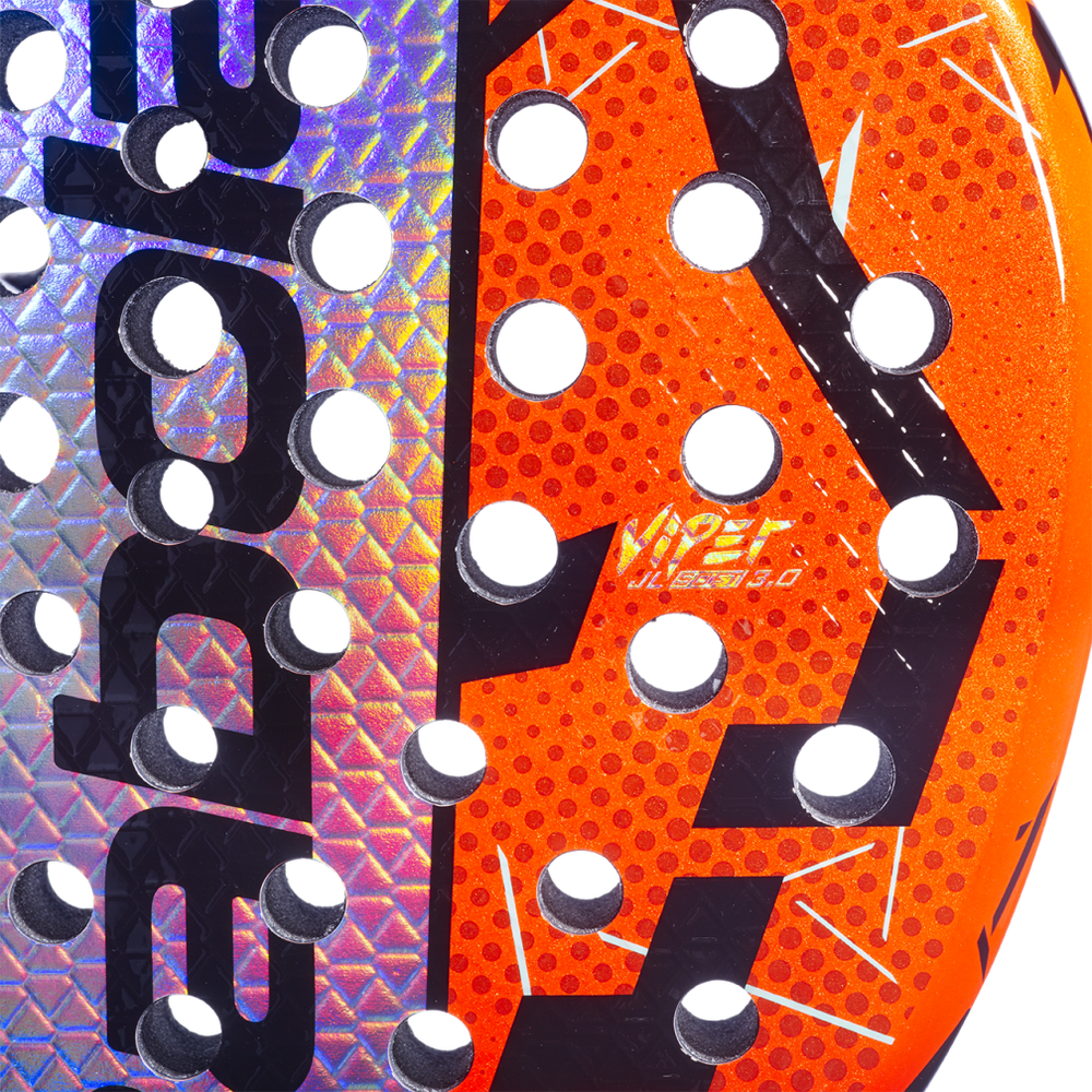 Babolat Viper Soft Juan Lebrón 3.0 Padel Racquet | Soft Carbon Diamond Paddle with Black EVA Core, 3D Spin & Dynamic Stability System - Best Price online Prokicksports.com