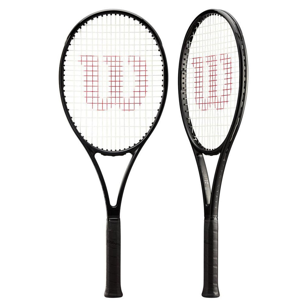 Wilson Noir Pro Staff 97 V14 Unstrung Tennis Racquet - Best Price online Prokicksports.com