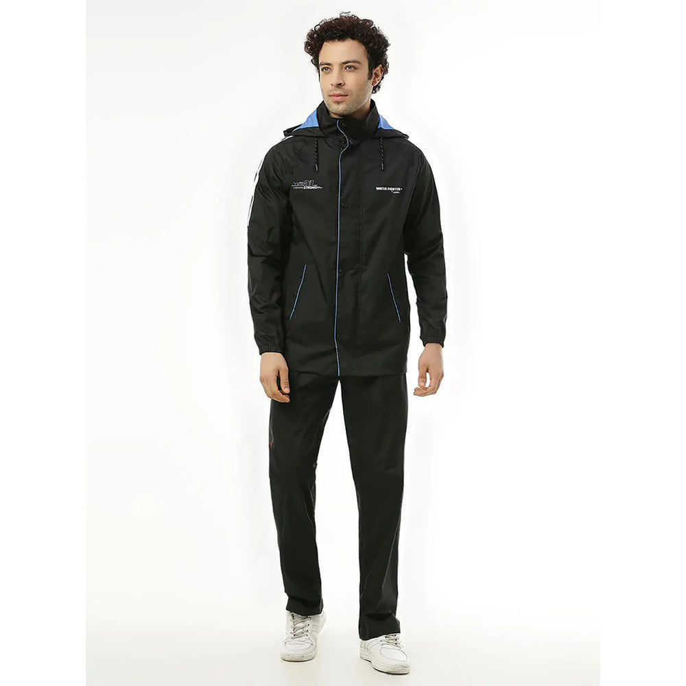 Zeel WF251 Men’s Premium Waterproof Rain Suit Set – Raincoat Jacket & Pant Combo for Monsoon - Best Price online Prokicksports.com