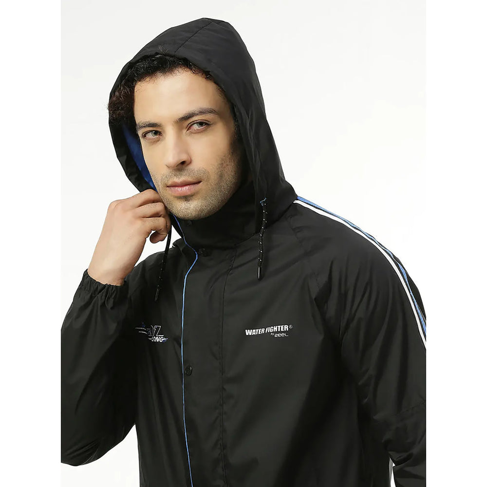 Zeel WF251 Men’s Premium Waterproof Rain Suit Set – Raincoat Jacket & Pant Combo for Monsoon - Best Price online Prokicksports.com