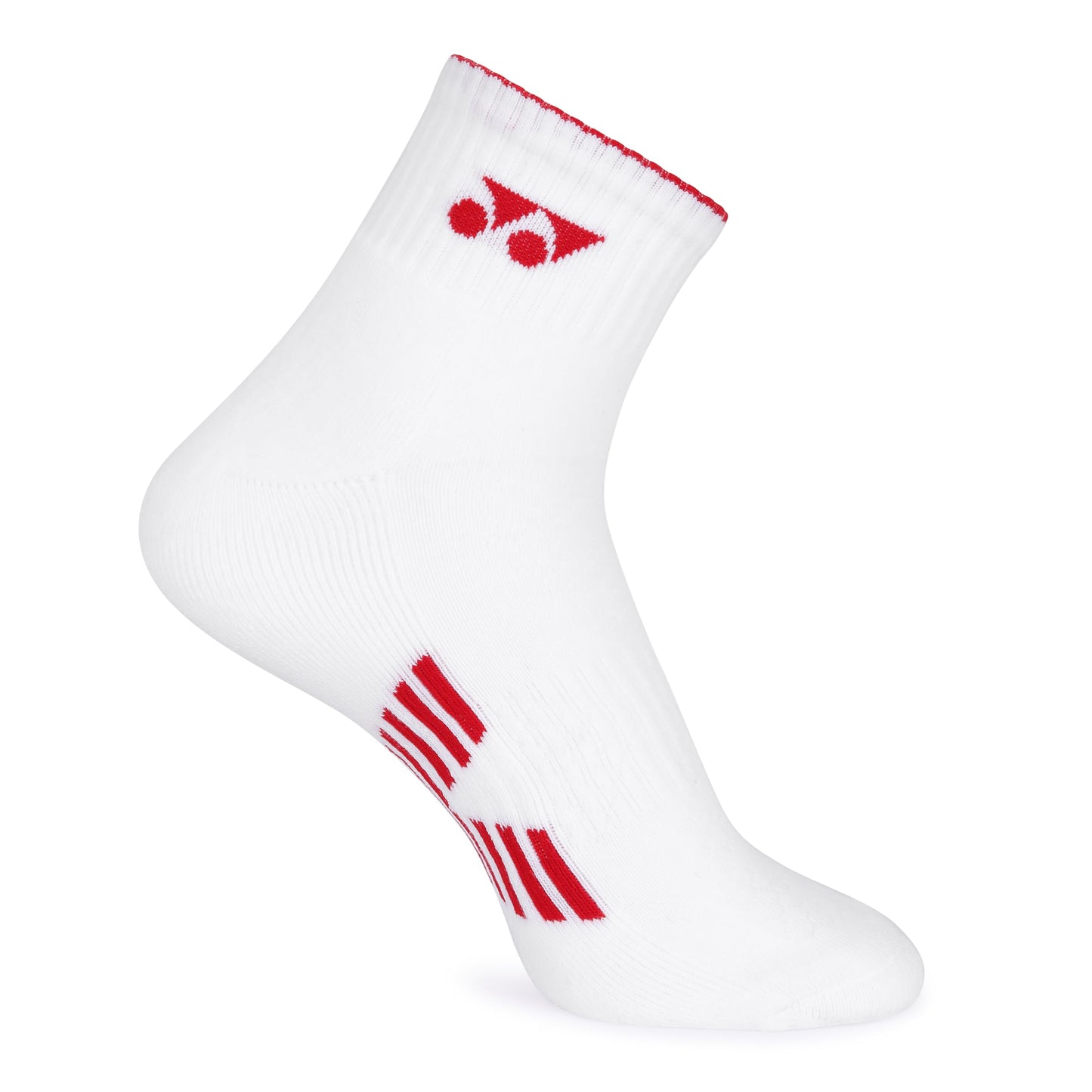 Yonex 2575SX1 TruDry Quarter Length Performance Sports Socks (1 Pair) | Breathable Moisture-Wicking Cotton Cushion Socks