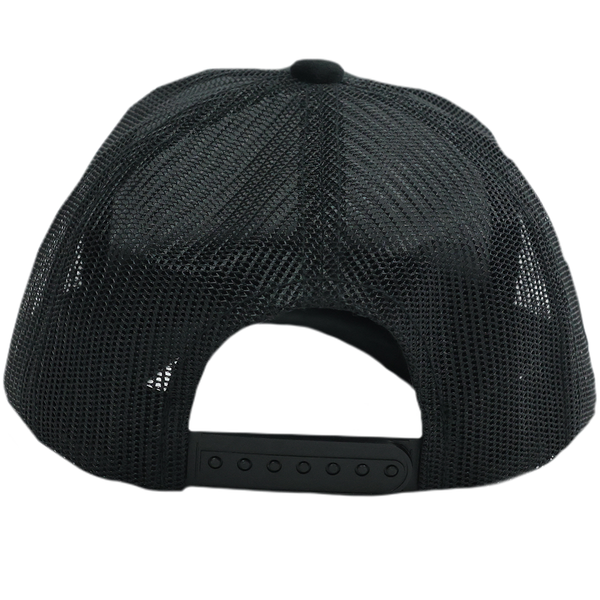 SS Marwari Stallion Suede Cricket Cap | 6-Panel, Woven Logo Patch & Metal Buckle | Black