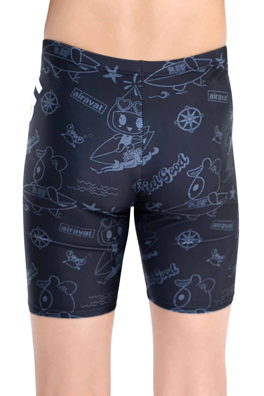 Airavat Neptune 1507 Kid’s Swimming Jammer | Quick-Dry, Stretchable & Comfortable Swim Shorts | Durable Chlorine-Resistant Boys & Girls Swimwear | Ideal for Training & Pool - Best Price online Prokicksports.com
