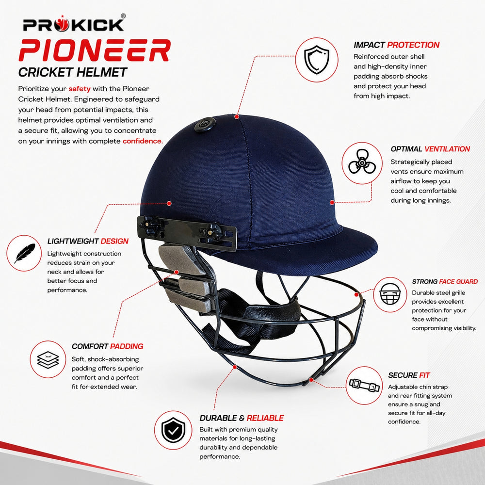 Prokick Megakit Kashmir Willow Full Cricket Kit with Helmet - Best Price online Prokicksports.com