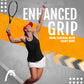 HEAD Synthetic Super Comp Tennis Overgrip (White, 3-Pack) | Tacky High-Absorption Elastomer Overgrips