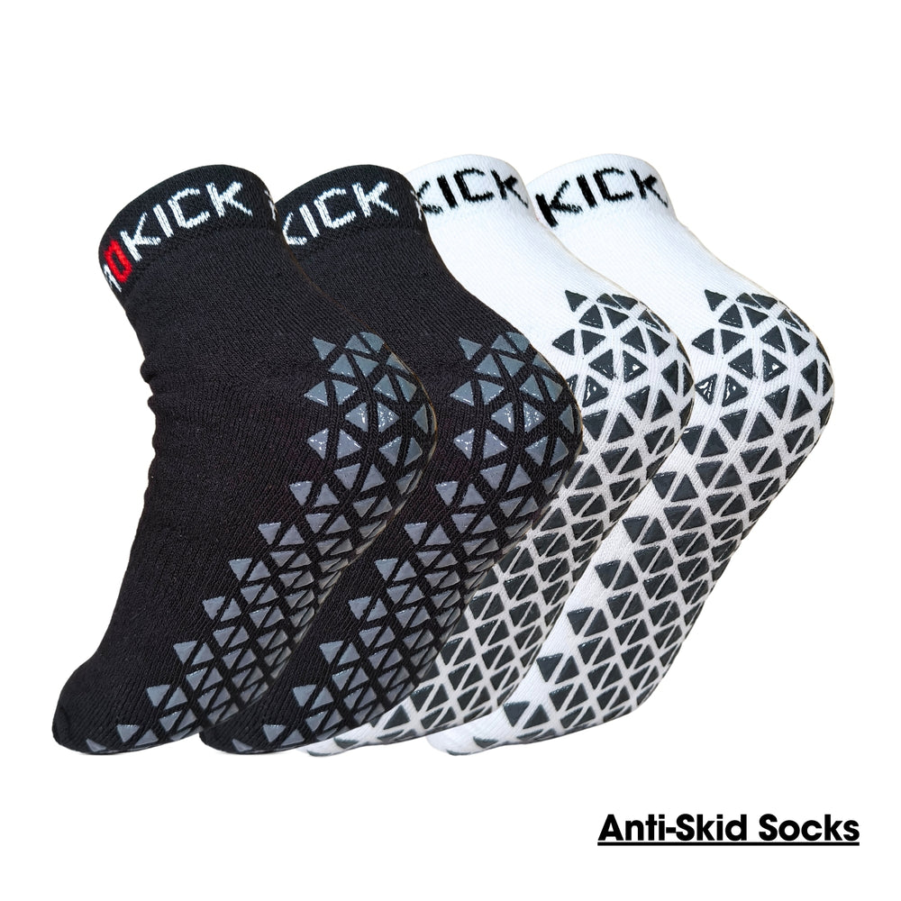 Prokick Anti Skid Socks for Men & Women, 2 Pairs - Best Price online Prokicksports.com