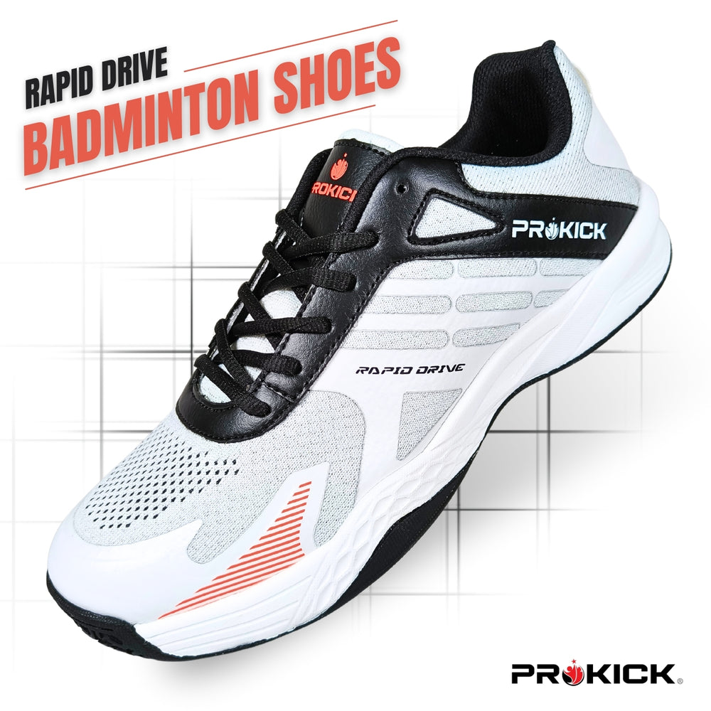 Prokick Rapid Drive Non-Marking Badminton/Court Shoes Lightweight & Comfort Badminton Shoes Best for Squash, Table Tennis, Volleyball, Basketball, Pickleball & Indoor Sports - Best Price online Prokicksports.com